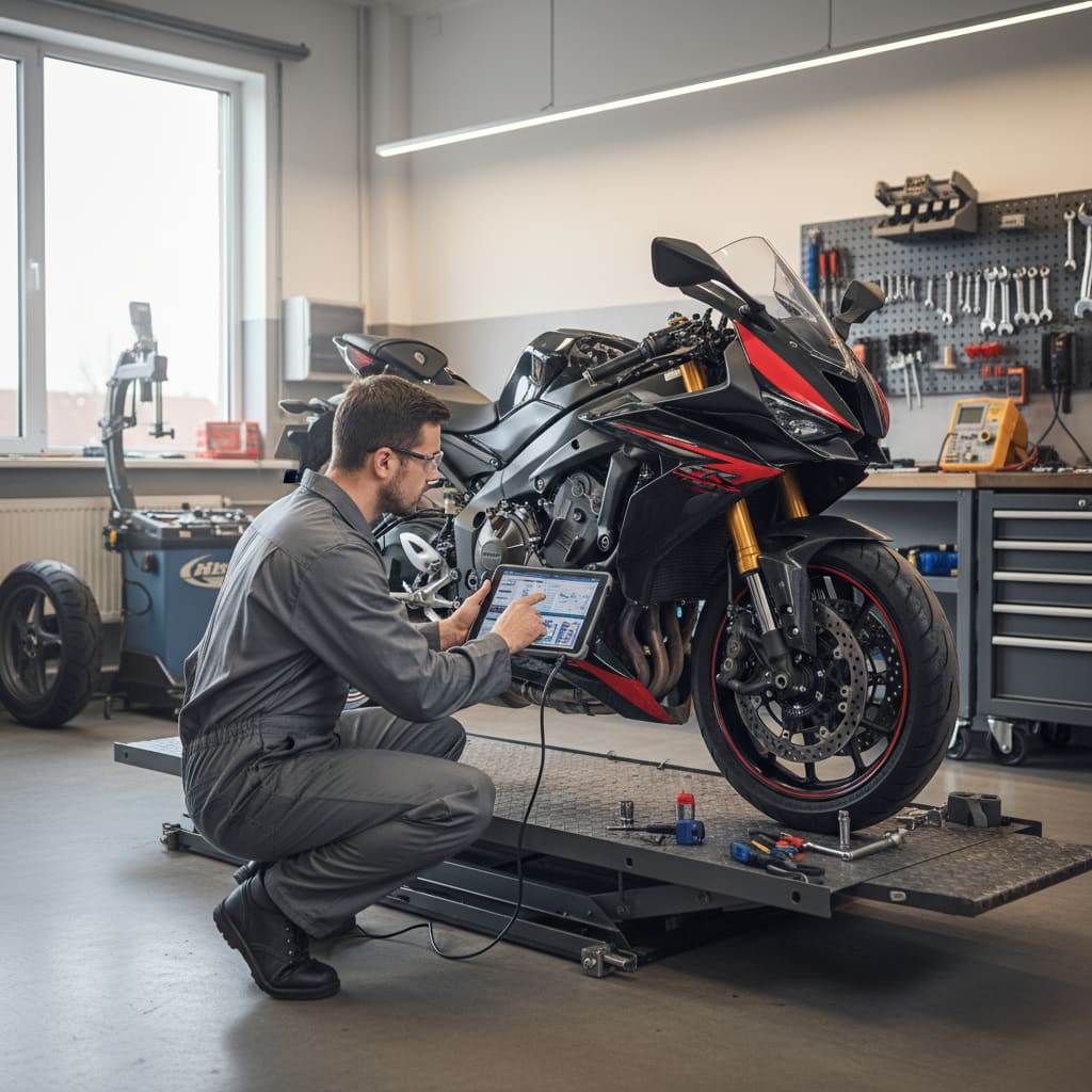 Motor-Diagnose in der Werkstatt